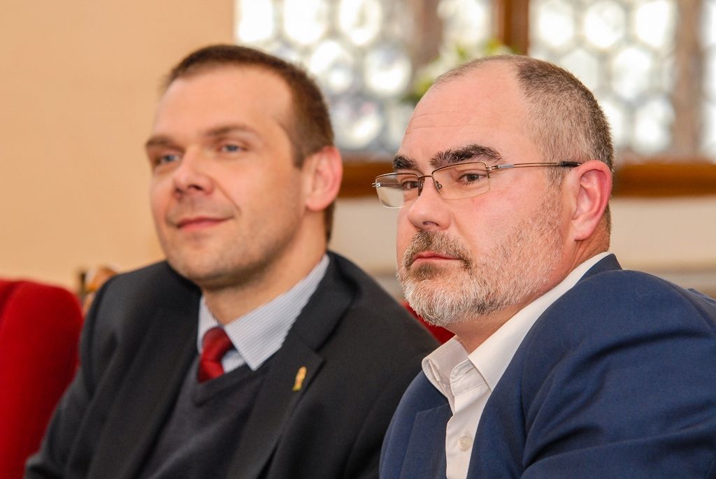 Primátor města Martin Zrzavecký přijal velvyslankyni Polska na plzeňské radnici 28.4.2016