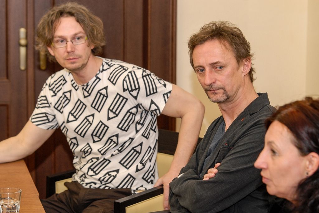 Pražský herec Kamil Halbich se stane letošní hvězdou festivalu Divadelní léto pod plzeňským nebem, čeká ho hlavní role ve hře Don Quijote, kterou na motivy nejslavnějšího španělského románu napsal umělecký šéf festivalu a režisér inscenace Vilém Dubnička. (foto: 29.4.2016)