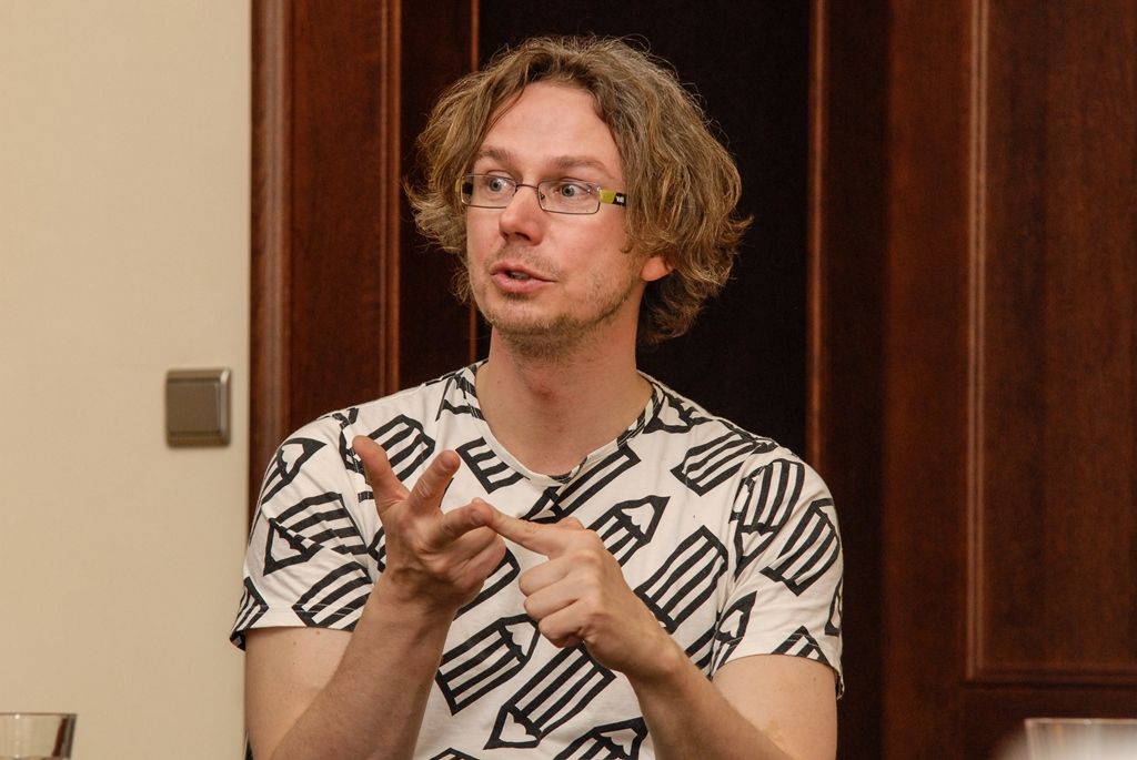 Pražský herec Kamil Halbich se stane letošní hvězdou festivalu Divadelní léto pod plzeňským nebem, čeká ho hlavní role ve hře Don Quijote, kterou na motivy nejslavnějšího španělského románu napsal umělecký šéf festivalu a režisér inscenace Vilém Dubnička. (foto: 29.4.2016)