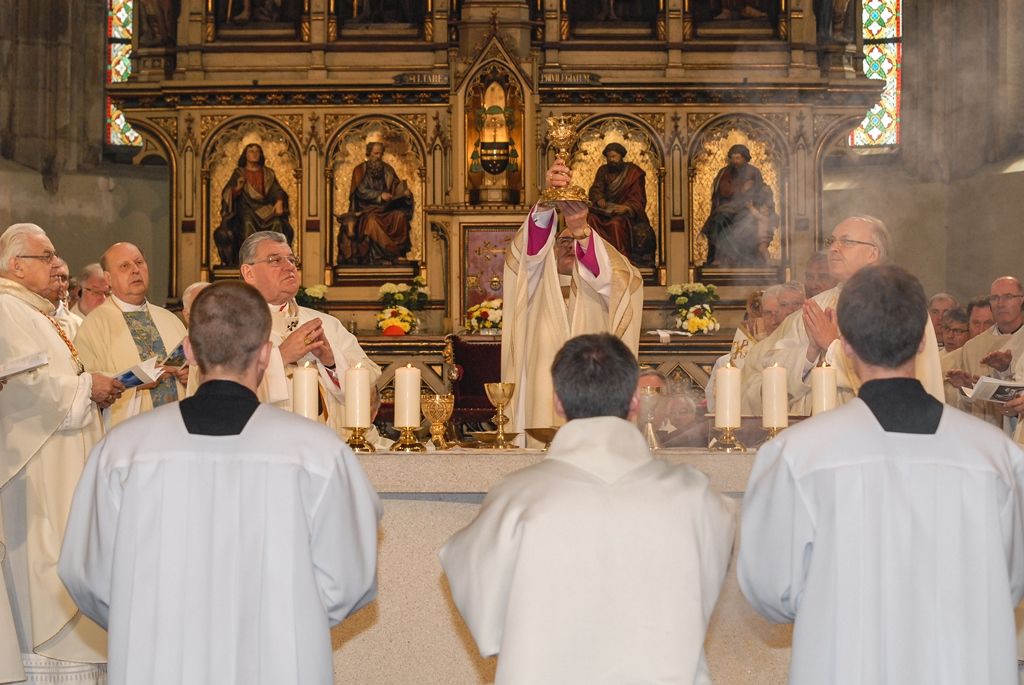 Poprvé v historii zažili Plzeňané v katedrále svatého Bartoloměje svěcení nového biskupa, do čela Plzeňské diecéze se dnes oficiálně postavil Mons. Tomáš Holub, kterého 12. února novým plzeňským biskupem jmenoval Svatý otec, papež František. Biskupské svěcení přijal z rukou pražského arcibiskupa, kardinála Dominika Duky, spolusvětiteli byli emeritní plzeňský biskup Mons. František Radkovský a řezenský biskup Dr. Rudolf Voderholzer. Po slavnostních okamžicích v katedrále sv. Bartoloměje nově vysvěcený plzeňský biskup Tomáš Holub, biskup František Radkovský, náměstci primátora Martin Baxa a Petr Náhlík i zástupci Armády České republiky vzdali úctu odvaze a dobrému srdci mladých mužů a žen, kteří se vylodili na starém kontinentu na plážích severní Francie a přes ohromné oběti přijeli do Československa. (foto: 30.4.2016)