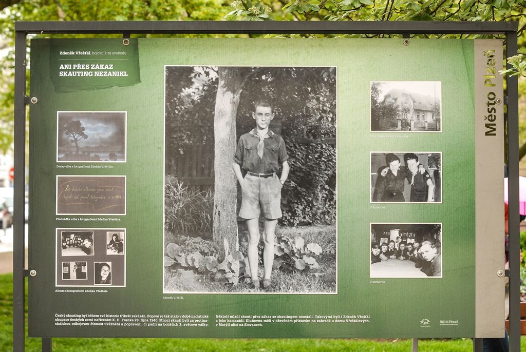 Slavnosti svobody 2016 - Výstava Bojovník za svobodu Zdeňka Vřešťála