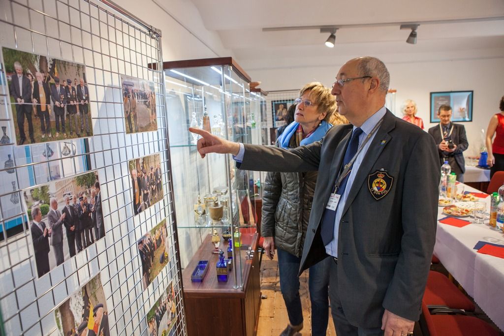 Belgičtí veteráni ve Staňkově (foto: V. Štaif, 5.5.2016)