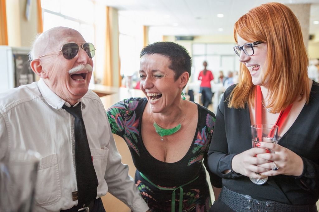 Belgičtí veteráni ve Staňkově (foto: V. Štaif, 5.5.2016)