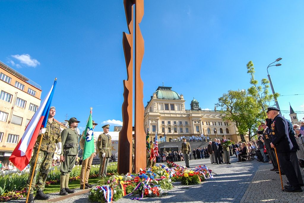 Slavnosti svobody 2016 - Pietní akt u památníku G. S. Pattona