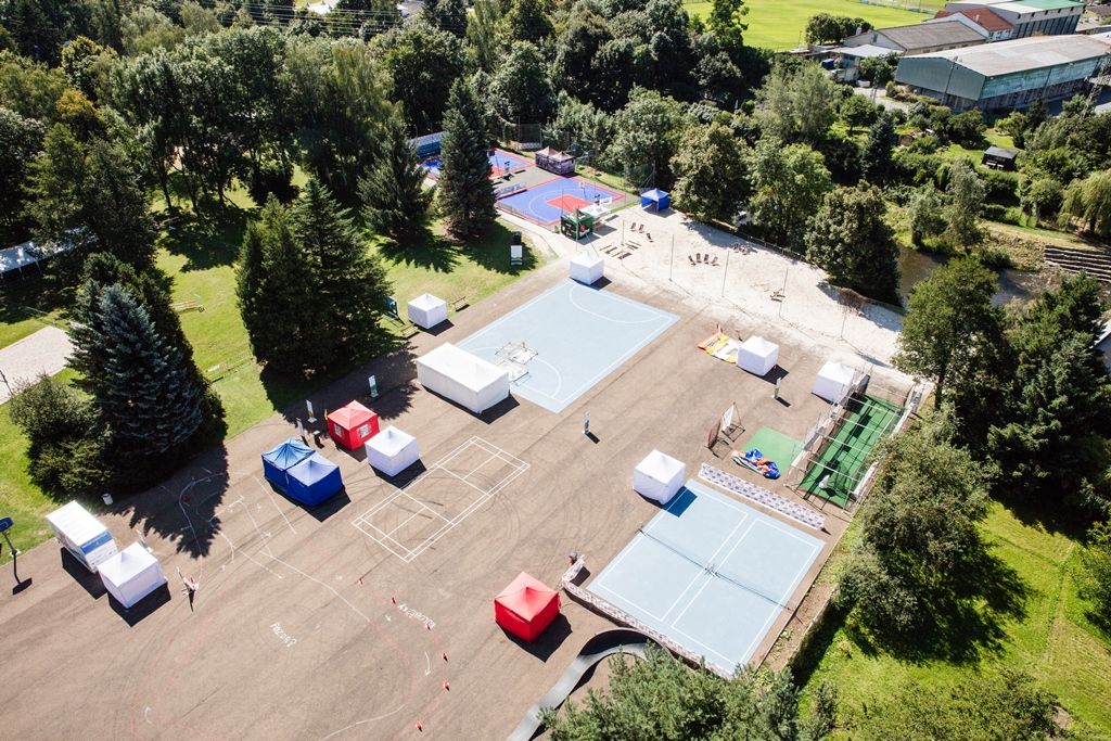 Snímky pořídili piloti ze Správy informačních technologií města Plzně prostřednictvím dronu