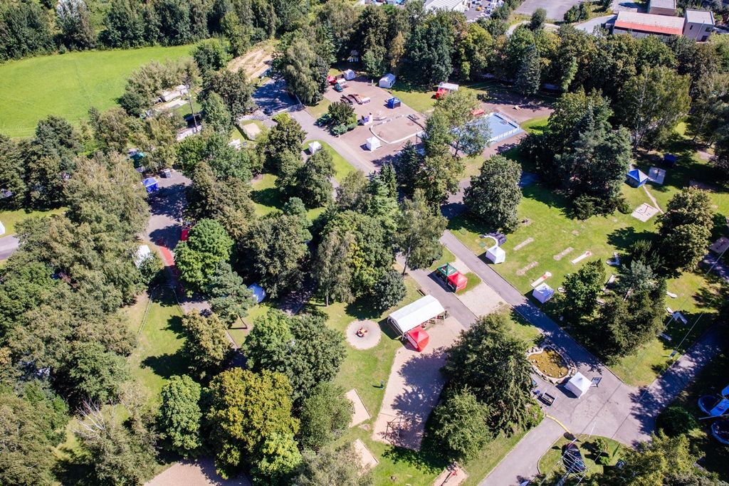 Snímky pořídili piloti ze Správy informačních technologií města Plzně prostřednictvím dronu