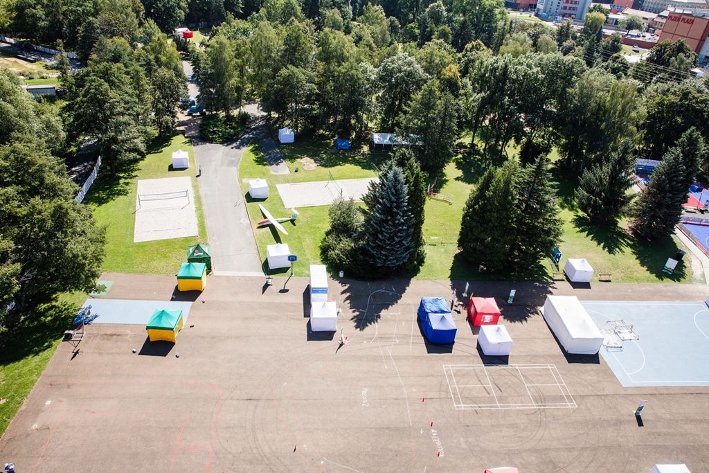 Snímky pořídili piloti ze Správy informačních technologií města Plzně prostřednictvím dronu