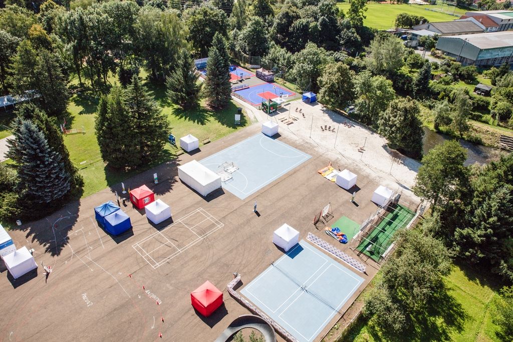 Snímky pořídili piloti ze Správy informačních technologií města Plzně prostřednictvím dronu