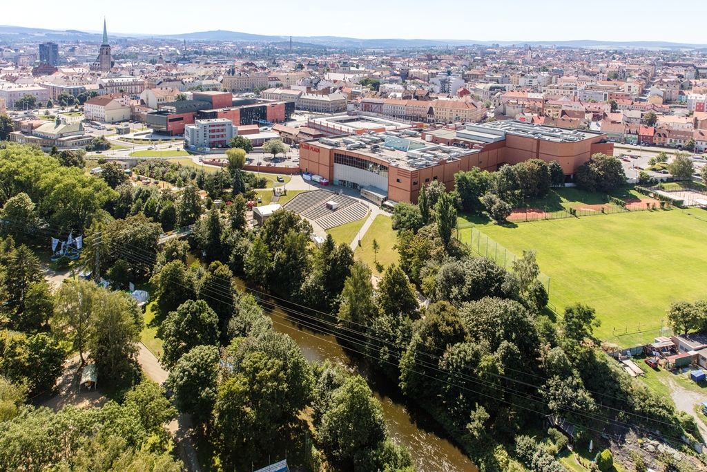 Snímky pořídili piloti ze Správy informačních technologií města Plzně prostřednictvím dronu