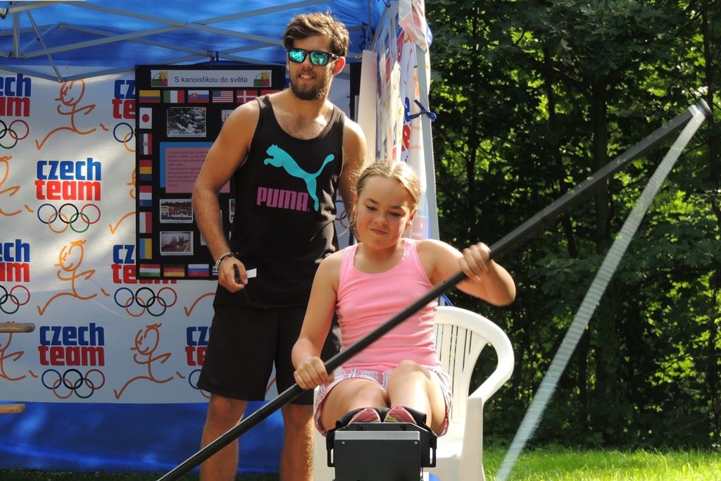 Olympijský park Plzeň má za sebou první týden provozu. Byl úspěšný i přes nestálé počasí. Velmi oblíbená jsou ranní cvičení i další sportovní a kulturní program parku. (foto: 8.-12.8.2016)