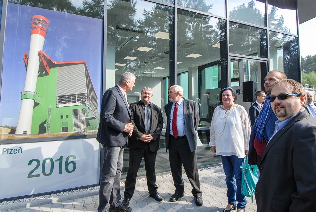 Spalovna v Chotíkově slavnostně zahájila plný provoz (foto: M. Pecuch, 27.9.2016)