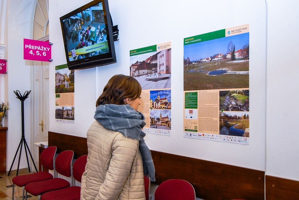Putovní výstava Má vlast cestami proměn zavítala do Plzně