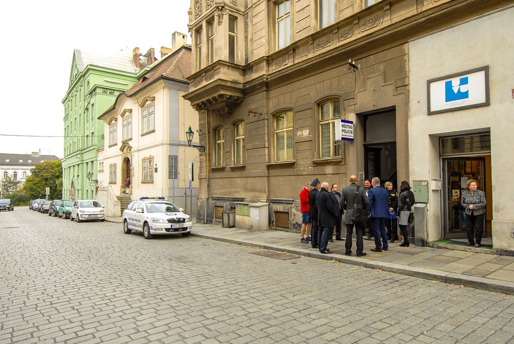Služebna v centru prošla rekonstrukcí, lepší zázemí nabídne strážníkům i veřejnosti (foto: M. Pecuch, 18.10.2016)