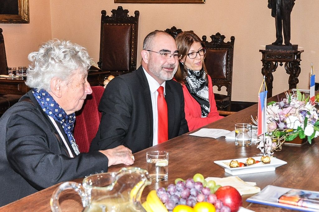 Primátor Zrzavecký přijal nového francouzského velvyslance (foto: E. Kriegerová, 20.10.2016)