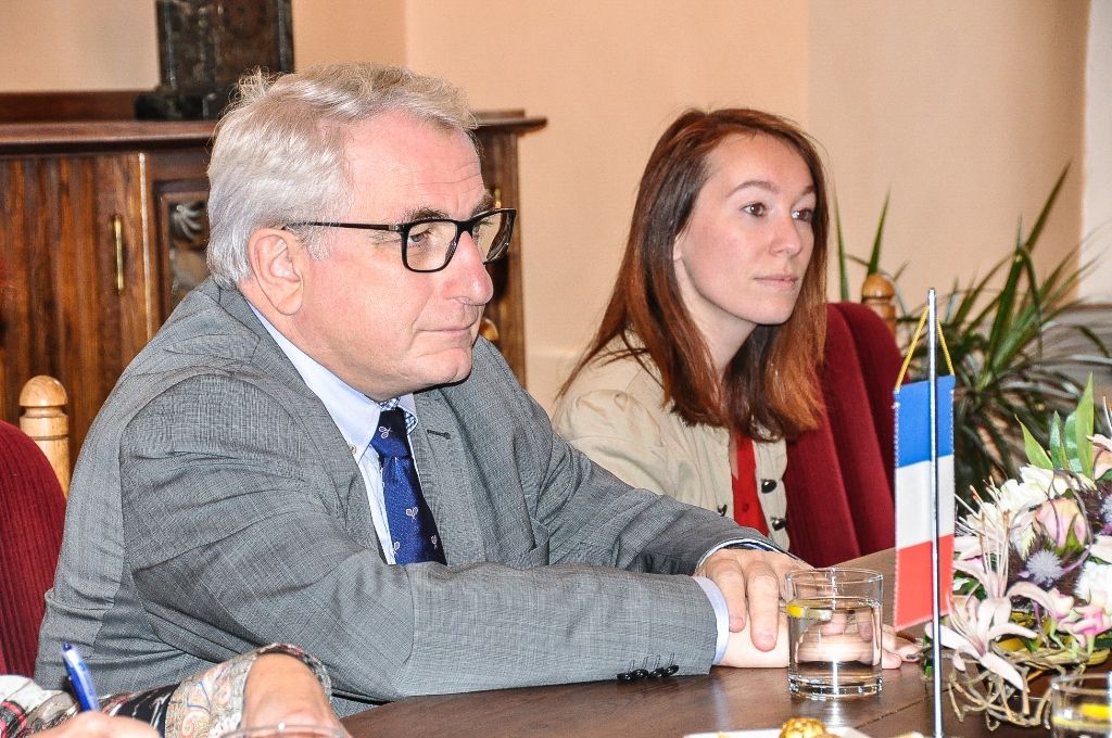 Primátor Zrzavecký přijal nového francouzského velvyslance (foto: E. Kriegerová, 20.10.2016)