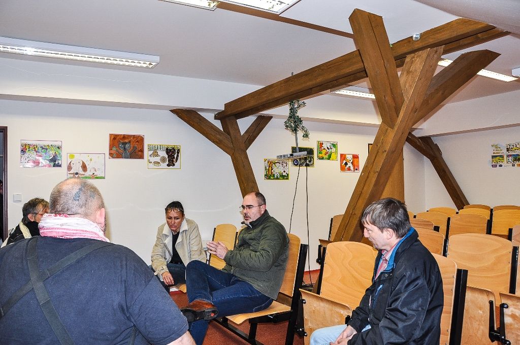 Primátor navštívil útulek pro zvířata (foto: M. Pecuch, 4.11.2016)