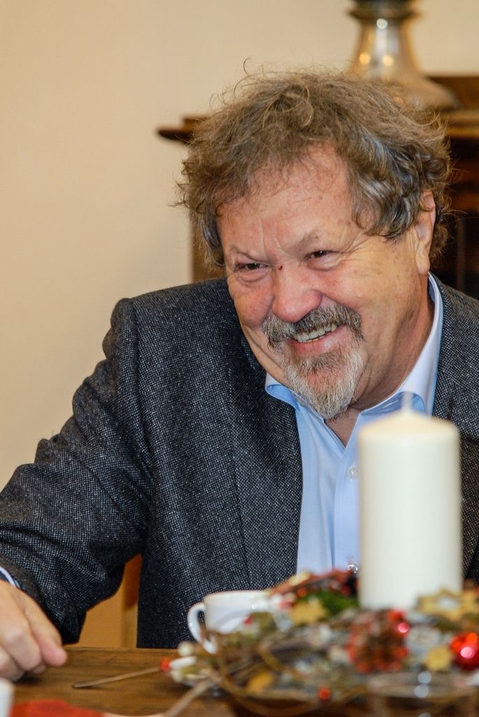 Herec Josef Nechutný na konci listopadu oslavil své životní jubileum (foto: M. Pecuch, 5.12.2016)