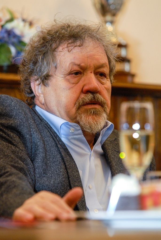 Herec Josef Nechutný na konci listopadu oslavil své životní jubileum (foto: M. Pecuch, 5.12.2016)