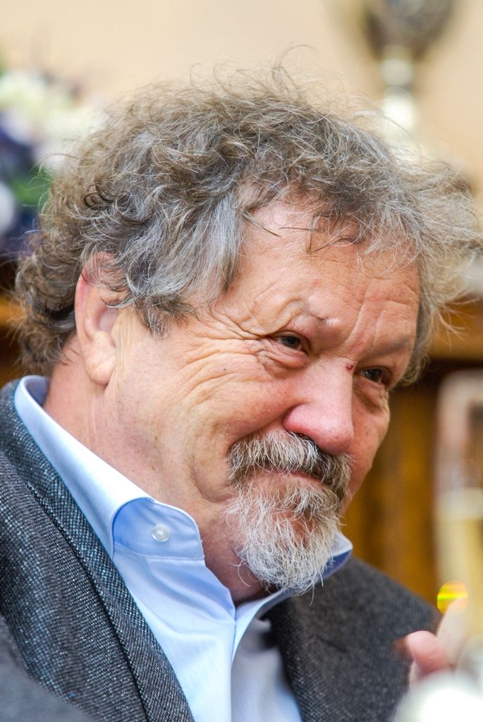 Herec Josef Nechutný na konci listopadu oslavil své životní jubileum (foto: M. Pecuch, 5.12.2016)