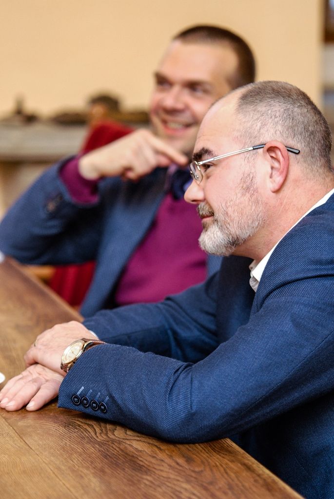 Herec Josef Nechutný na konci listopadu oslavil své životní jubileum (foto: M. Pecuch, 5.12.2016)