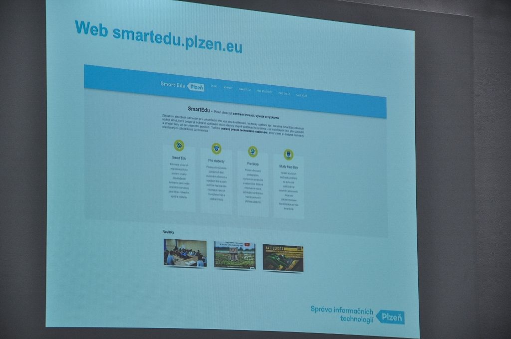 Město spustilo projekt Smart Edu Plzeň (foto: M. Pecuch, 13.12.2016)