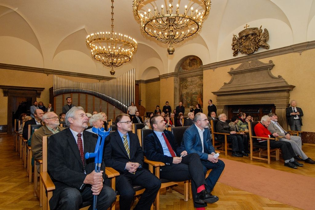 Plzeň má druhý díl třísvazkové publikace svých dějin (foto: M. Pecuch, 14.12.2016)