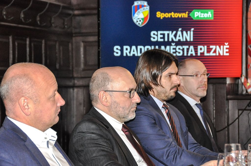 V Plzni panuje zvláštní fotbalová symbióza, zaznělo na setkání města a klubu (foto: M. Pecuch, 11.1.2017)