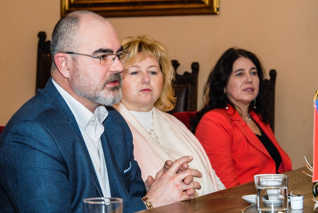 Návštěva norské velvyslankyně v Plzni (foto: M. Pecuch, 1.2.2017)