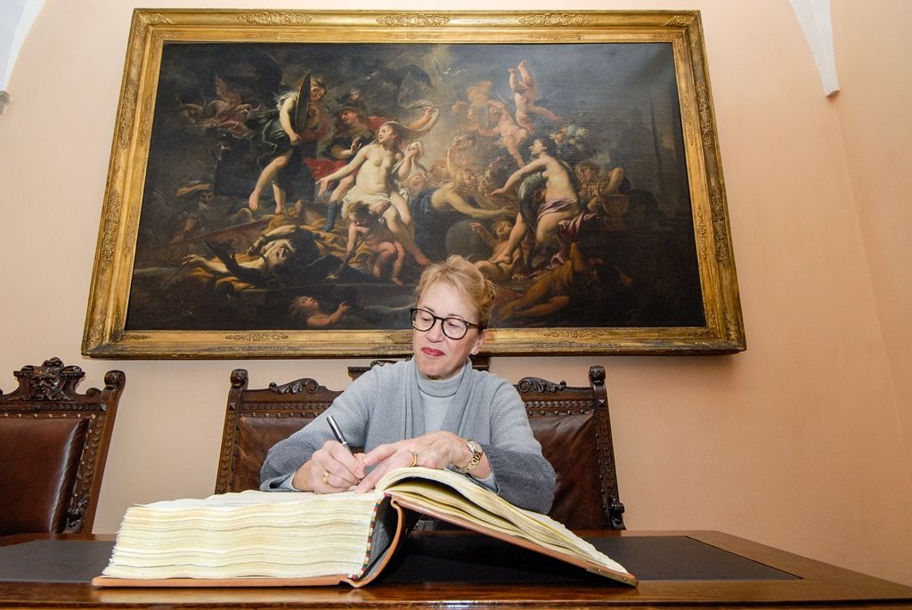 Návštěva norské velvyslankyně v Plzni (foto: M. Pecuch, 1.2.2017)