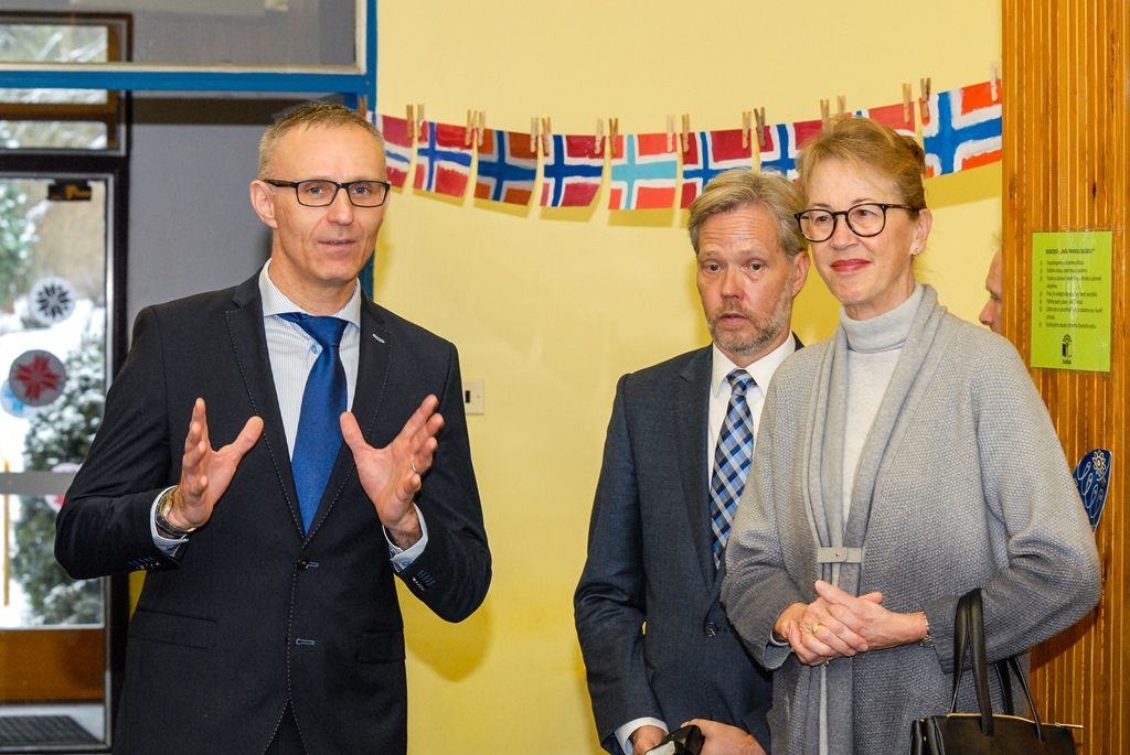 Návštěva norské velvyslankyně v Plzni (foto: M. Pecuch, 1.2.2017)
