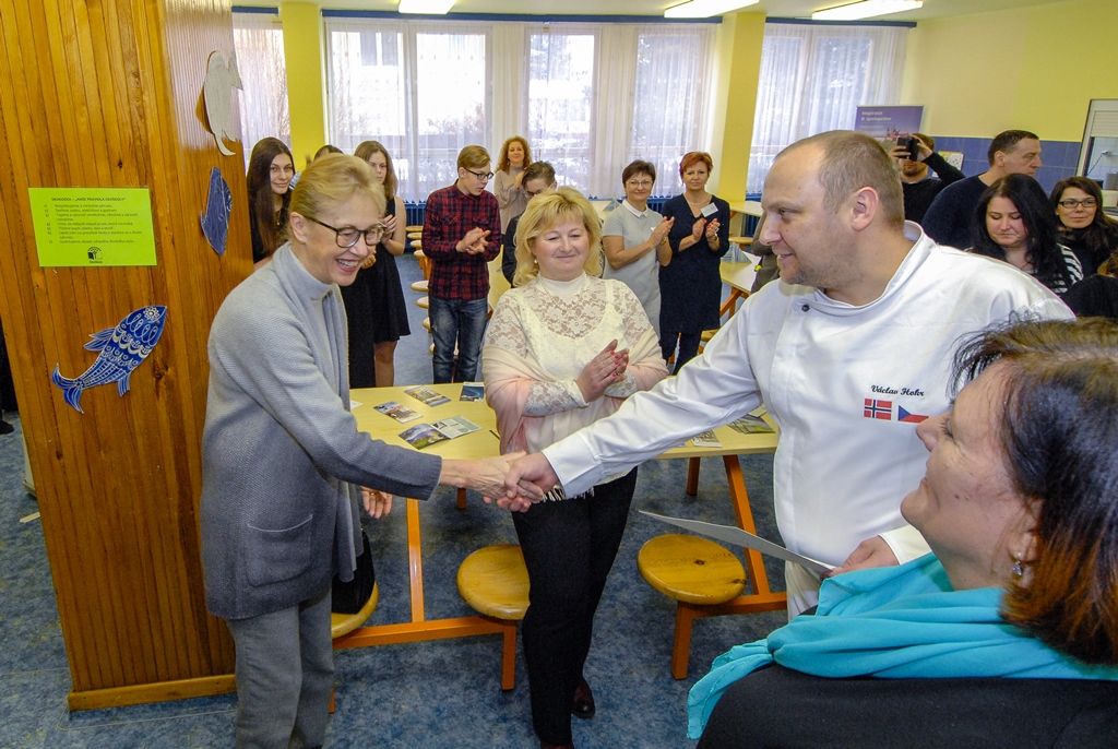 Návštěva norské velvyslankyně v Plzni (foto: M. Pecuch, 1.2.2017)