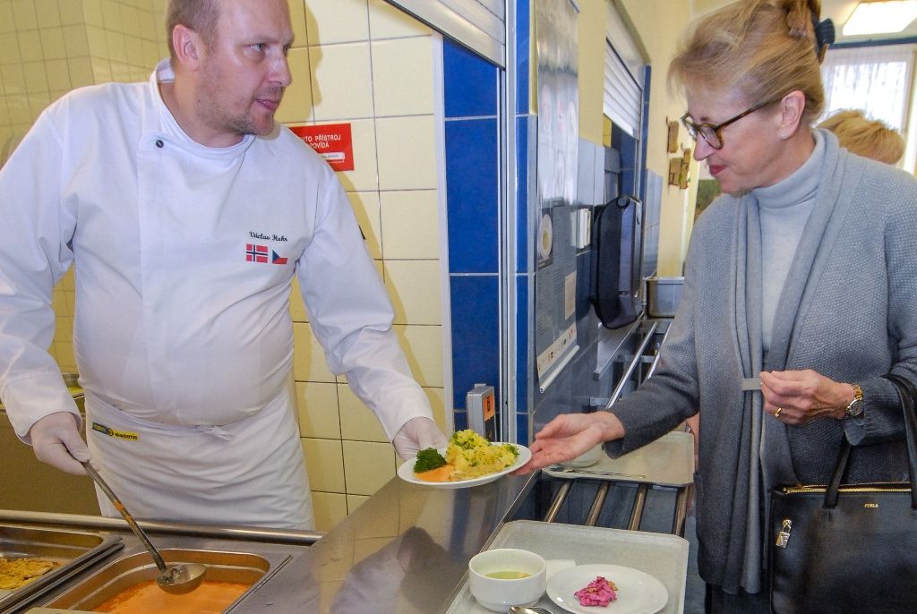 Návštěva norské velvyslankyně v Plzni (foto: M. Pecuch, 1.2.2017)