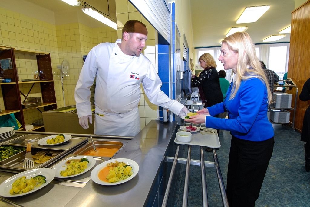 Návštěva norské velvyslankyně v Plzni (foto: M. Pecuch, 1.2.2017)