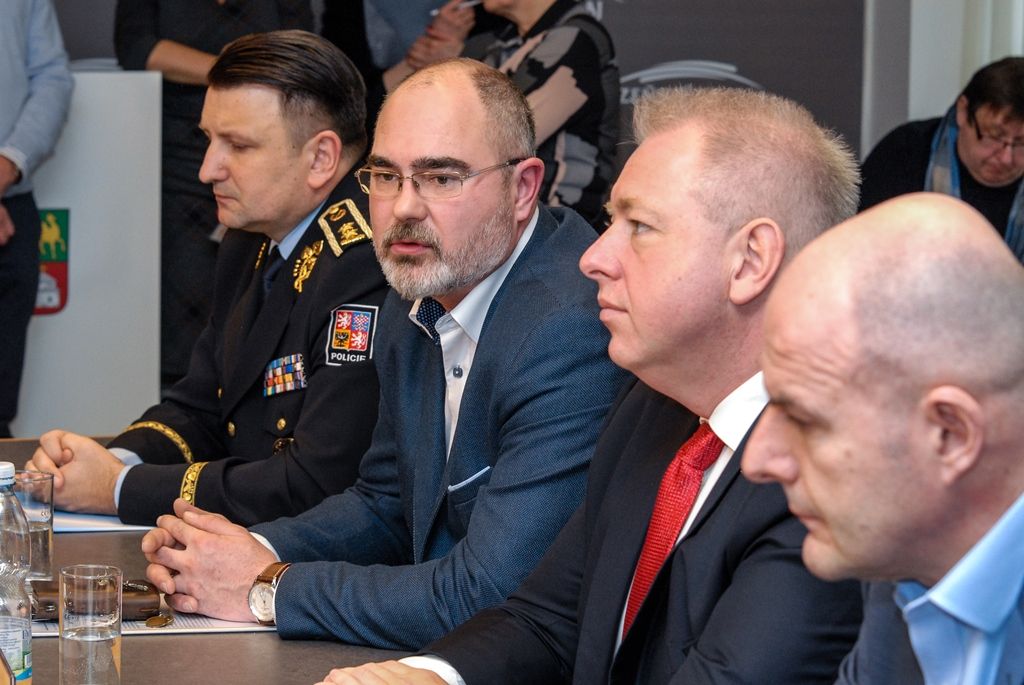 Tisková konference k bezpečnostní situaci v problémových lokalitách Plzně