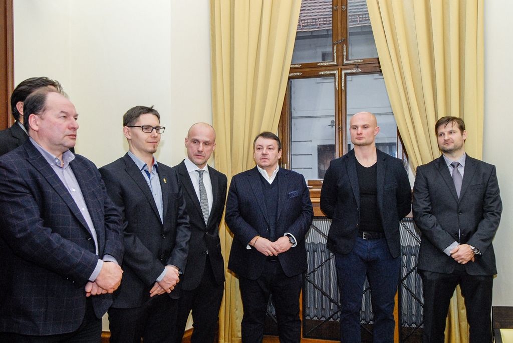 Plzeň, kraj i sportovní svazy a místní kluby podepsaly memoranda o spolupráci (foto: M. Pecuch, 10.2.2017)