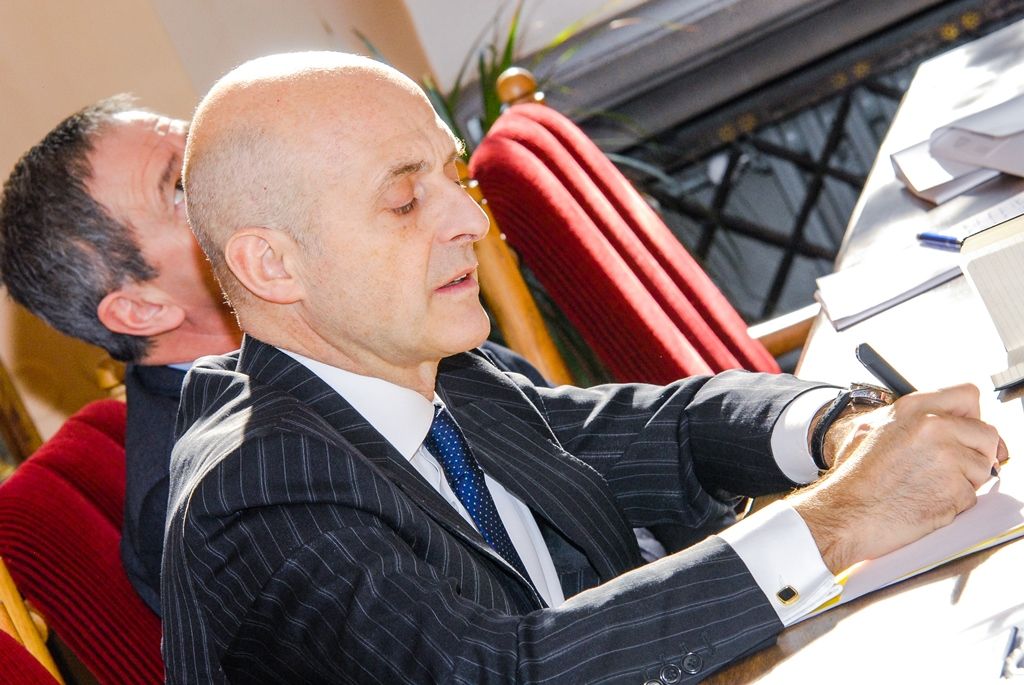 Velvyslanec Itálie v České republice Aldo Amati navštívil Plzeň (foto: M. Pecuch, 15.2.2017)