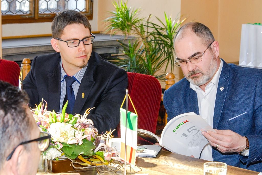 Velvyslanec Itálie v České republice Aldo Amati navštívil Plzeň (foto: M. Pecuch, 15.2.2017)