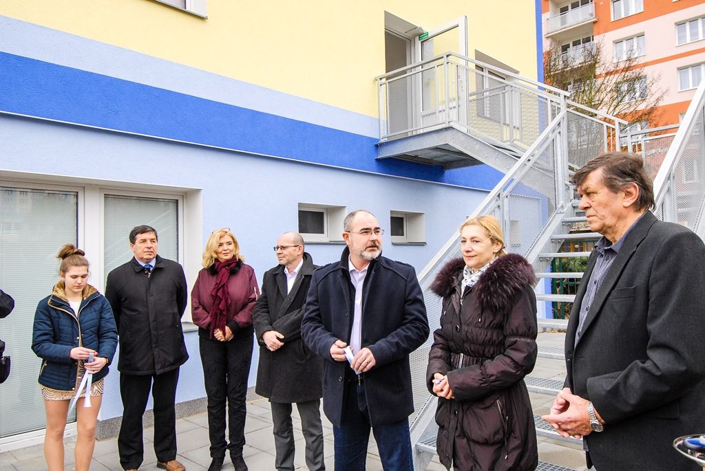Nové prostory má 31. základní škola, poslouží i krizové situaci (foto: M. Pecuch, 23.2.2017)