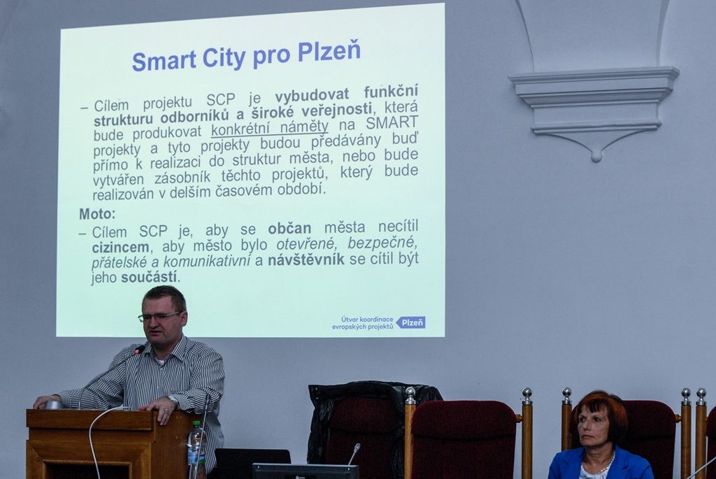 Seminář ke Smart City Plzeň (foto: M. Pecuch, 22.2.2017)