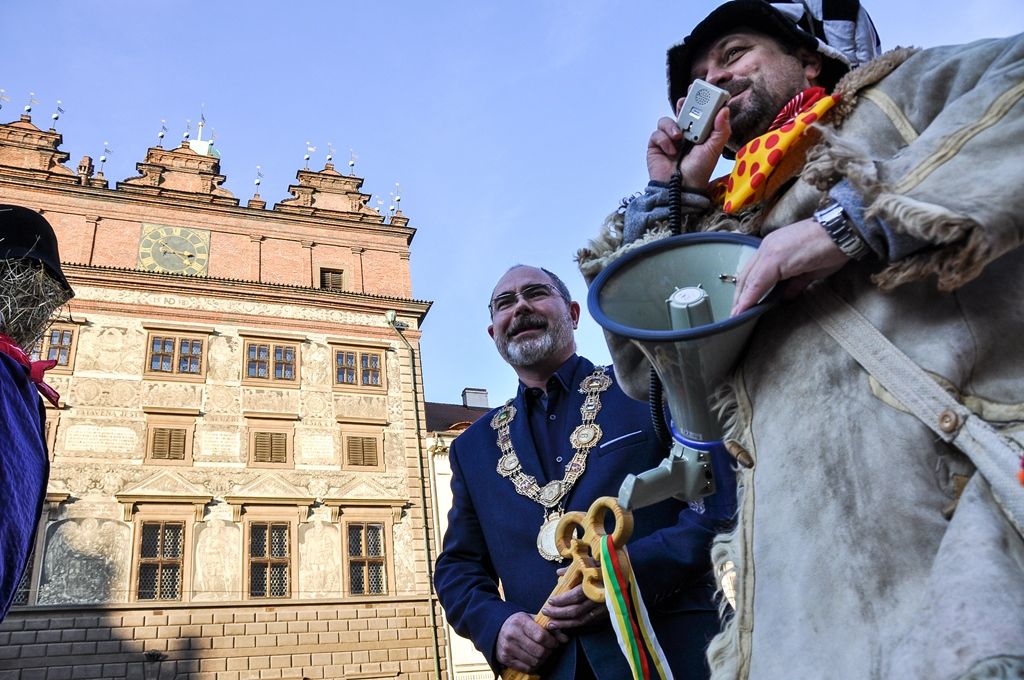 Masopustní masky prošly Plzní (foto: M. Pecuch, 25.2.2017)