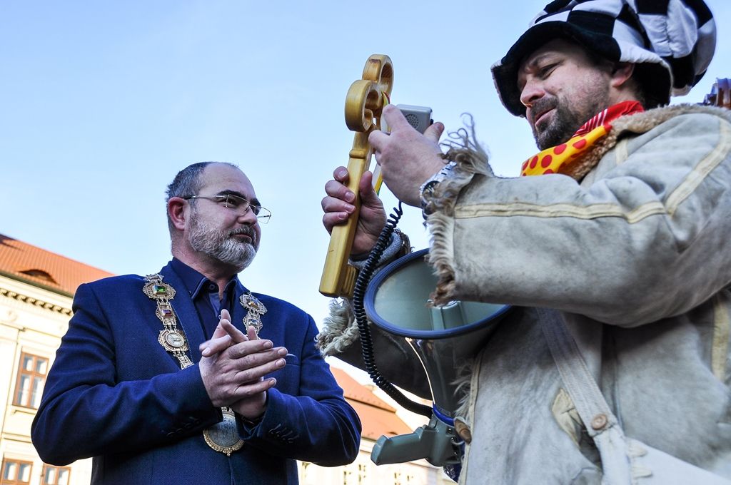 Masopustní masky prošly Plzní (foto: M. Pecuch, 25.2.2017)