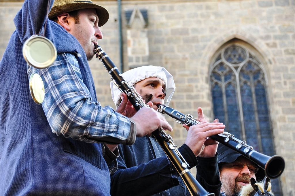 Masopustní masky prošly Plzní (foto: M. Pecuch, 25.2.2017)