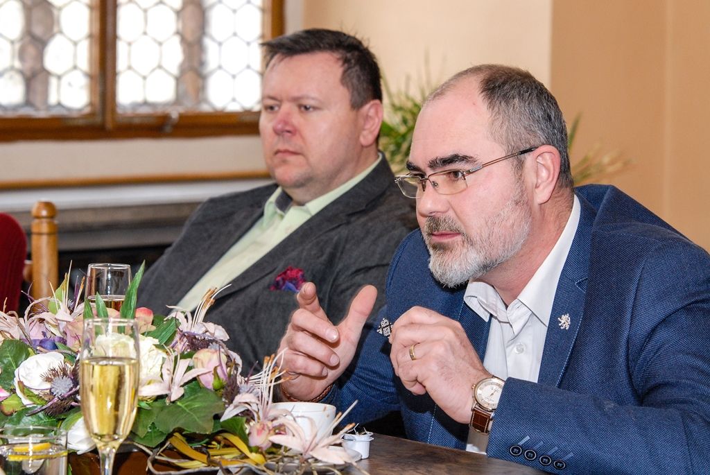 Primátor přijal Hanuše Salze (foto: M. Pecuch, 28.2.2017)