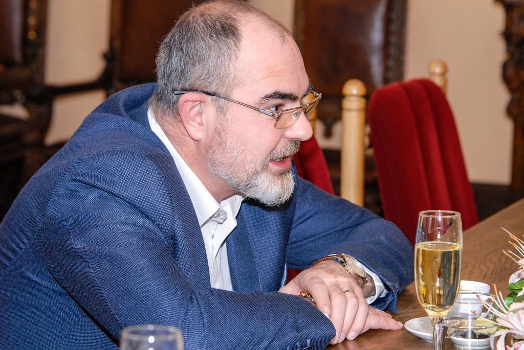 Primátor přijal Hanuše Salze (foto: M. Pecuch, 28.2.2017)