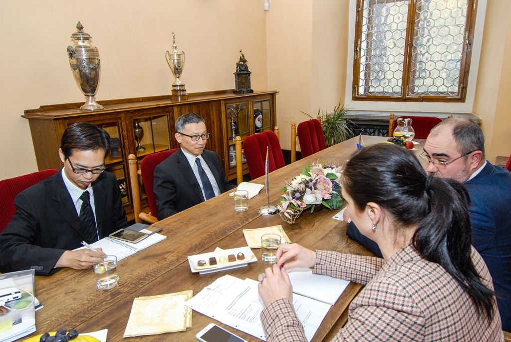 Primátor přijal velvyslance Thajska (foto: M. Pecuch, 28.2.2017)