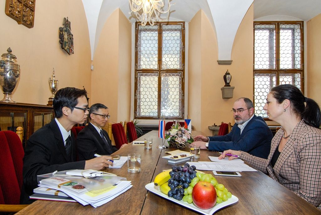 Primátor přijal velvyslance Thajska (foto: M. Pecuch, 28.2.2017)