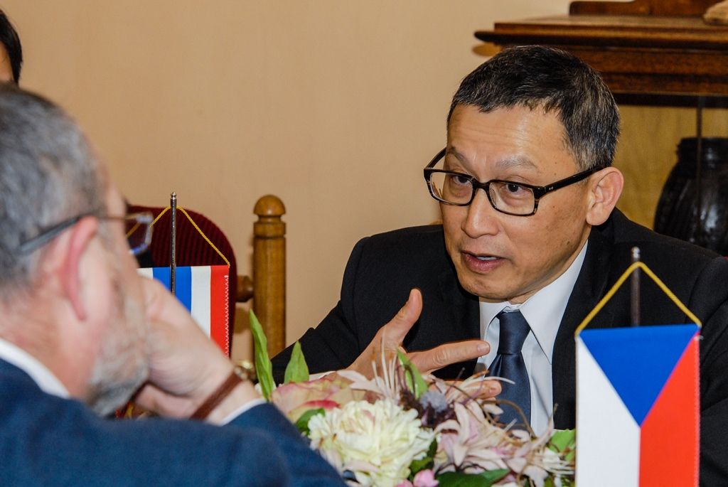 Primátor přijal velvyslance Thajska (foto: M. Pecuch, 28.2.2017)