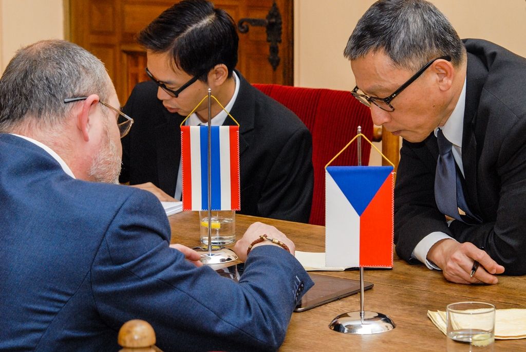 Primátor přijal velvyslance Thajska