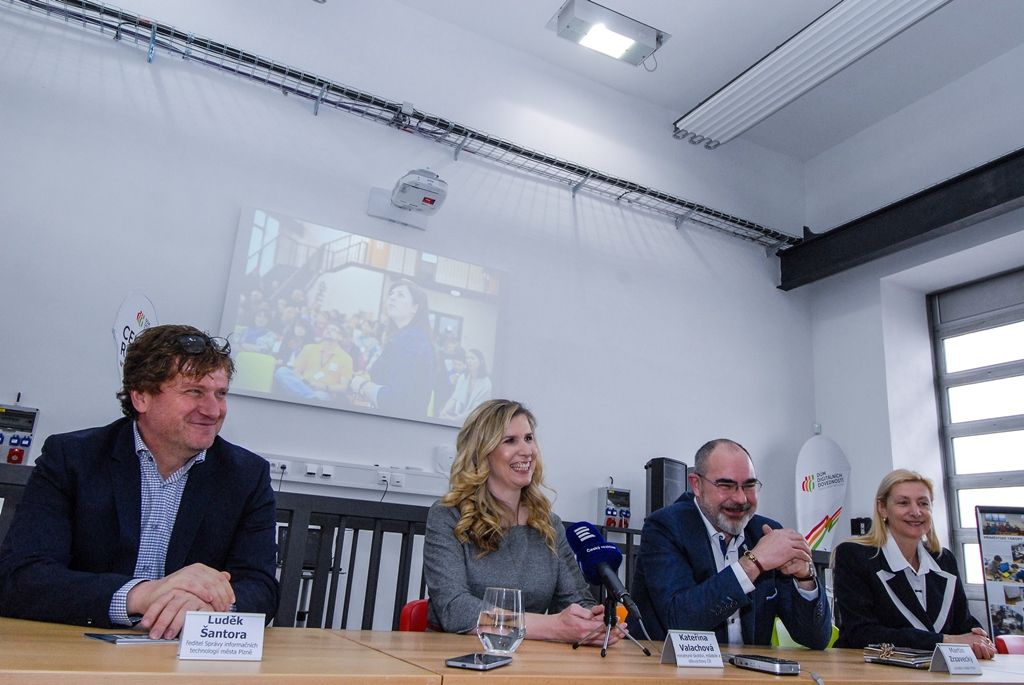 Ministryně školství, mládeže a tělovýchovy navštívila Plzeň (foto: M. Pecuch, 20.3.2017)