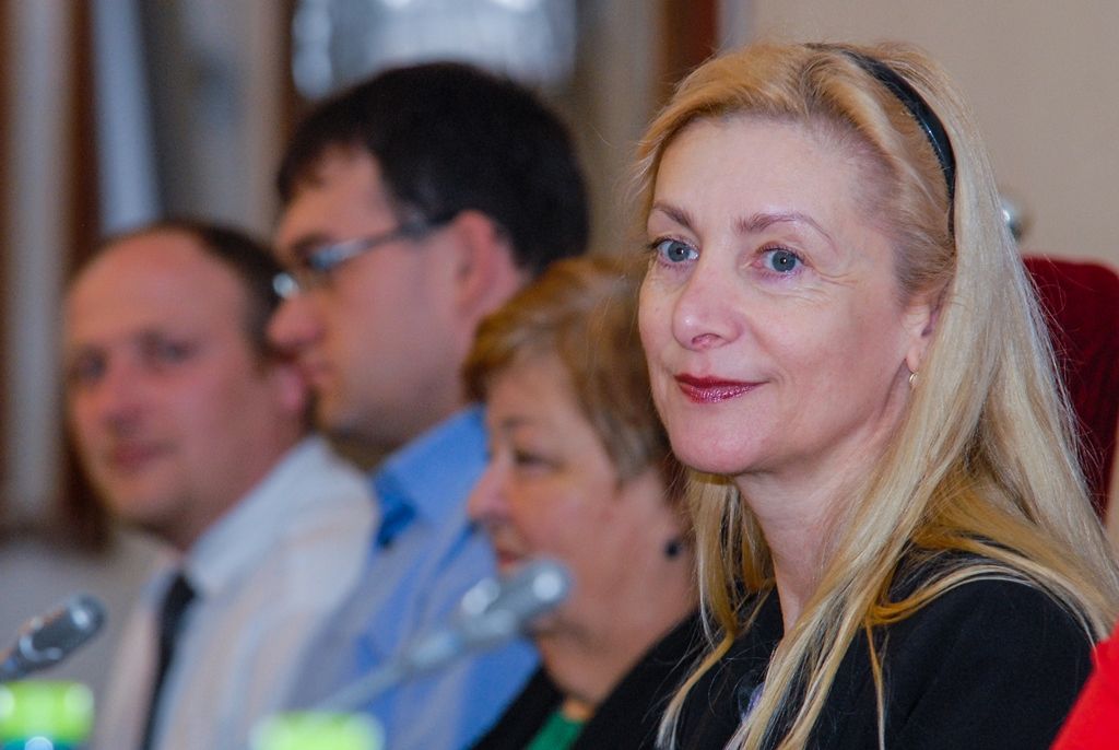 Představení služby Senior Expres kolegům z Francie a Chorvatska (foto: M. Pecuch, 24.3.2017)